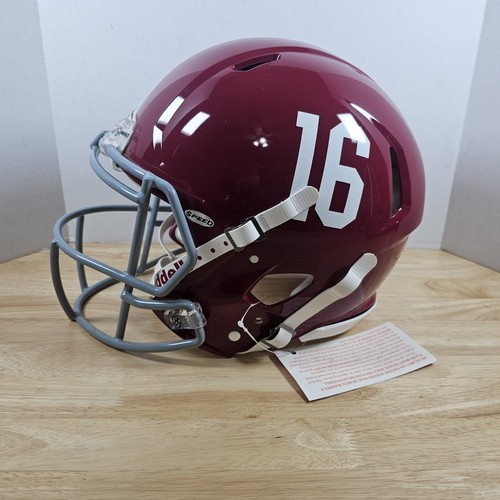 Alabama Crimson Tide Riddell Speed Authentic Full Size Football Helmet #16 - Picture 2 of 13