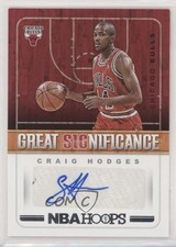 2018-19 Panini NBA Hoops Great SIGnificance Craig Hodges #GS-CH Auto 0c3