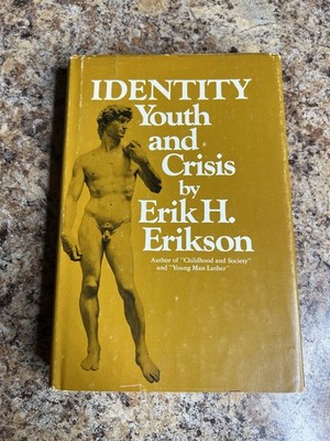 Identity Youth and Crisis - Erikson, Erik H HC/DJ 1st Ed 1sp Print 1968