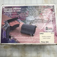 NEW Tandy Leather 3112-00 Table Top Lace Cutter Leather Cutting Tool 1/16" 1/8"