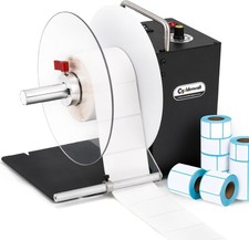 Automatic Label Rewinder Machine, Bidirectional Rewinding, Corefree/1"/1.5"/3"