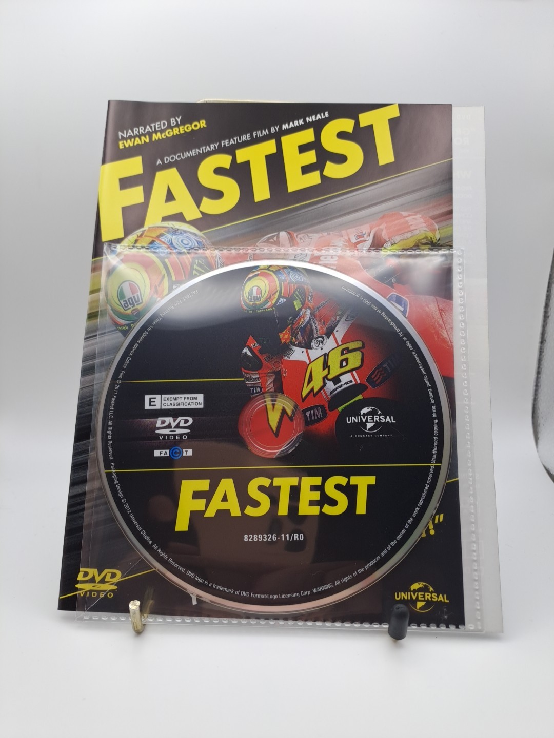 Fastest (DVD, 2012) Disc Only Please Read Description