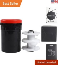 Efficient Film Processing Tank with Dual Spirals for 120/135 Formats