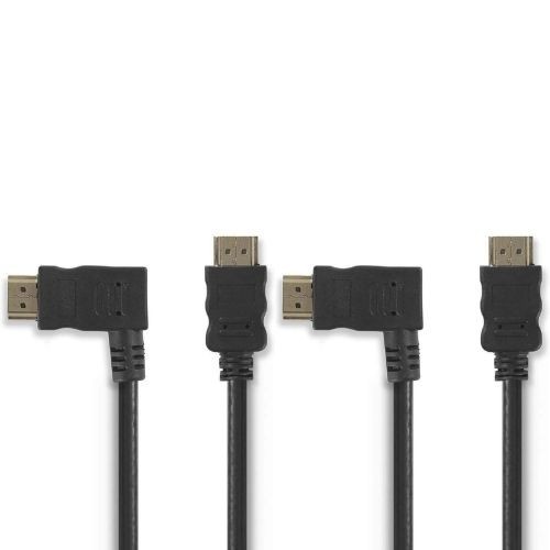 NEDIS High Speed HDMI-Kabel Ethernet HDMI Stecker 1,5 m 4K 30Hz 10.2 Gbps [2ER]