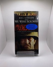 We Were Soldiers VHS 2002 SEALED SCREENER Mel Gibson Madeleine Stowe
