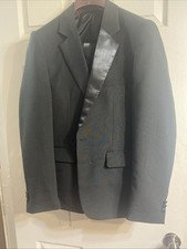 Mens Tuxedo Studio Ferera Black 36s Coat 33s Pants