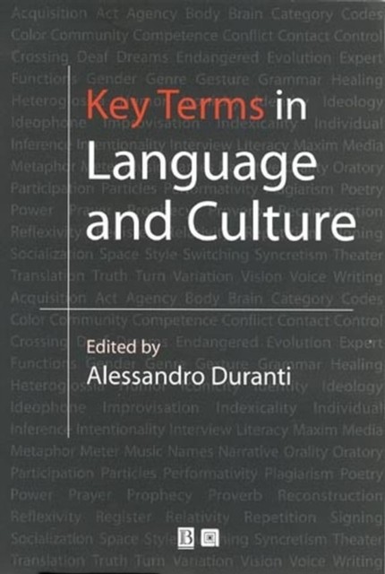 Key Terms in Language and Culture Duranti Paperback Wiley–Blackwell - Image 4