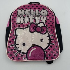 Hello Kitty Mini Backpack 10 inch Pink Stars New With Tag