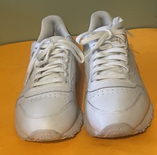 Reebok Unisex-Adult Classic White Leather Sneaker Size 7.5 25.5cm 255mm