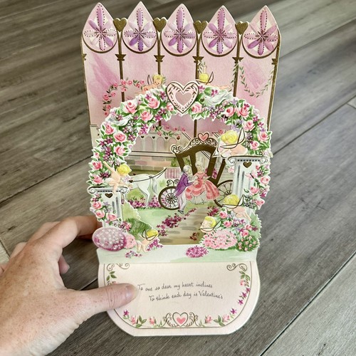 Lot Of 6 Antique Hallmark Germany Pop Up Pull Down Valentine Card 20's - 40’s - Picture 14 of 17