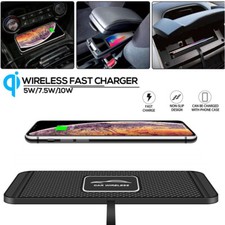 Wireless Phone Charger Car Fast Charging Mat For iPhone 13 Pro Max 12 11 X XR US