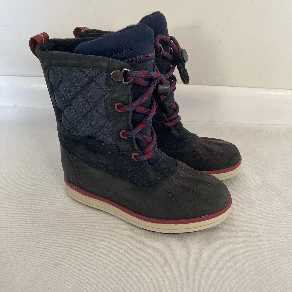 Rimpels Saga spreiding Clarks Kids Gore-Tex Boots Size 11 W Snow Winter boots | eBay