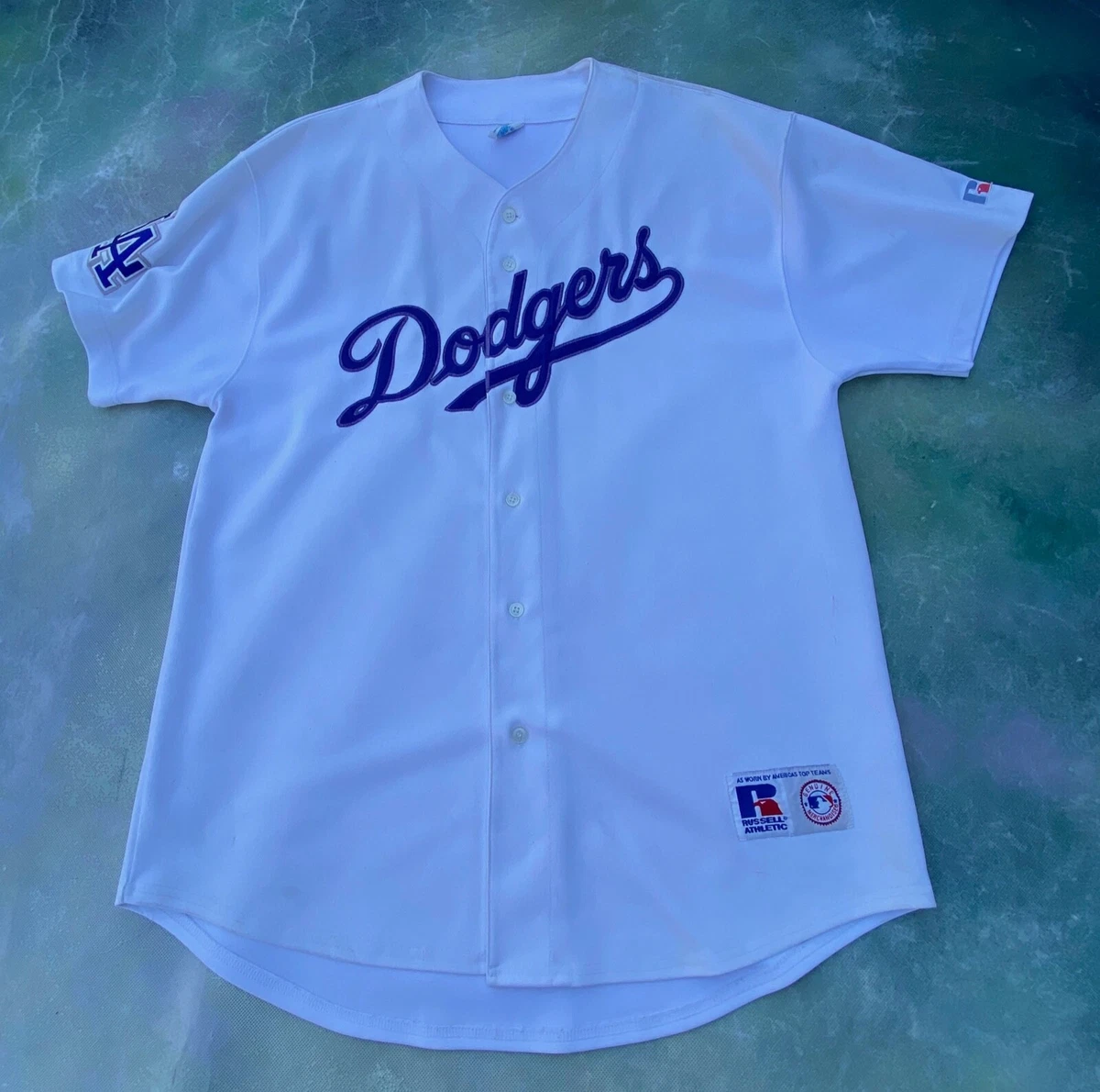 Vintage RARE Russell Athletic MLB Los Angeles Dodgers Men's Jersey  Size XL.