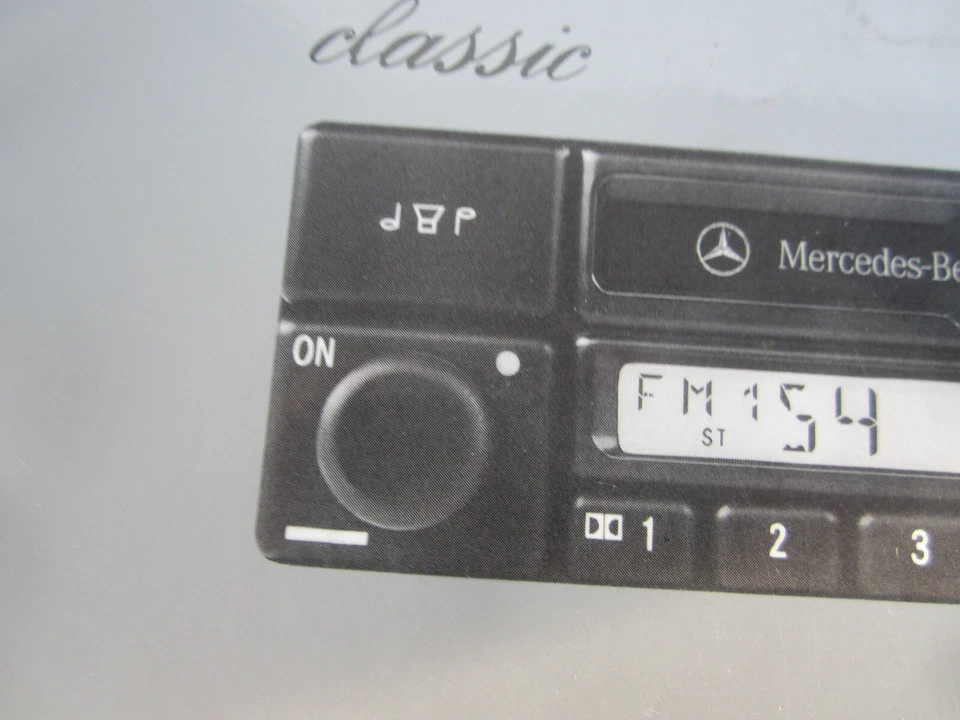 MERCEDES-BENZ BECKER CLASSIC Radio BEDIENUNGSANLEITUNG BE 1150 OPERATION GUIDE - Bild 3 von 4