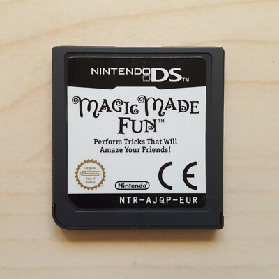 Magic Made Fun Know-How der Zauberkunst Spiel Modul für Nintendo DS NDS