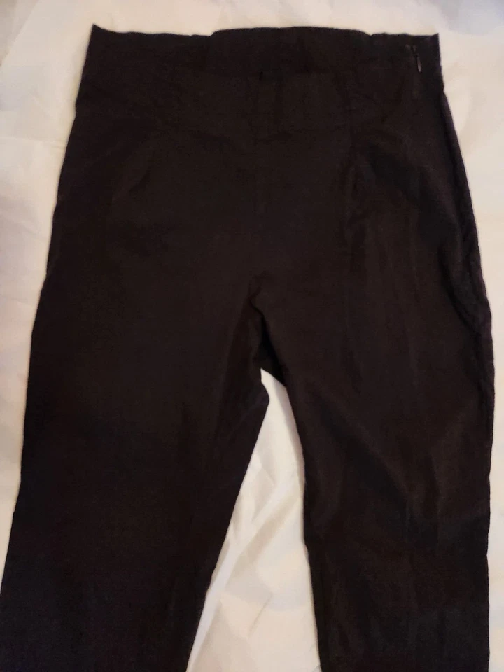 Rundholz Black Label Trousers Dress Pants Size M Dk Eggplant 348 0107 US 6/8 - Image 4 of 4