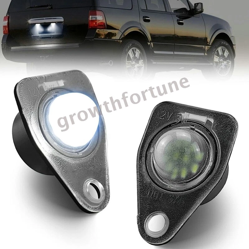 Пара полностью светодиодных фар для номерного знака для Ford Expedition Freestar Taurus Navigator - Изображение 2 из 4