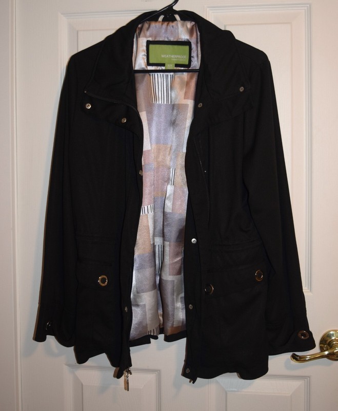 WEATHERPROOF GARMENT COMPANY UNISEX JACKET - BLACK - MEDIUM
