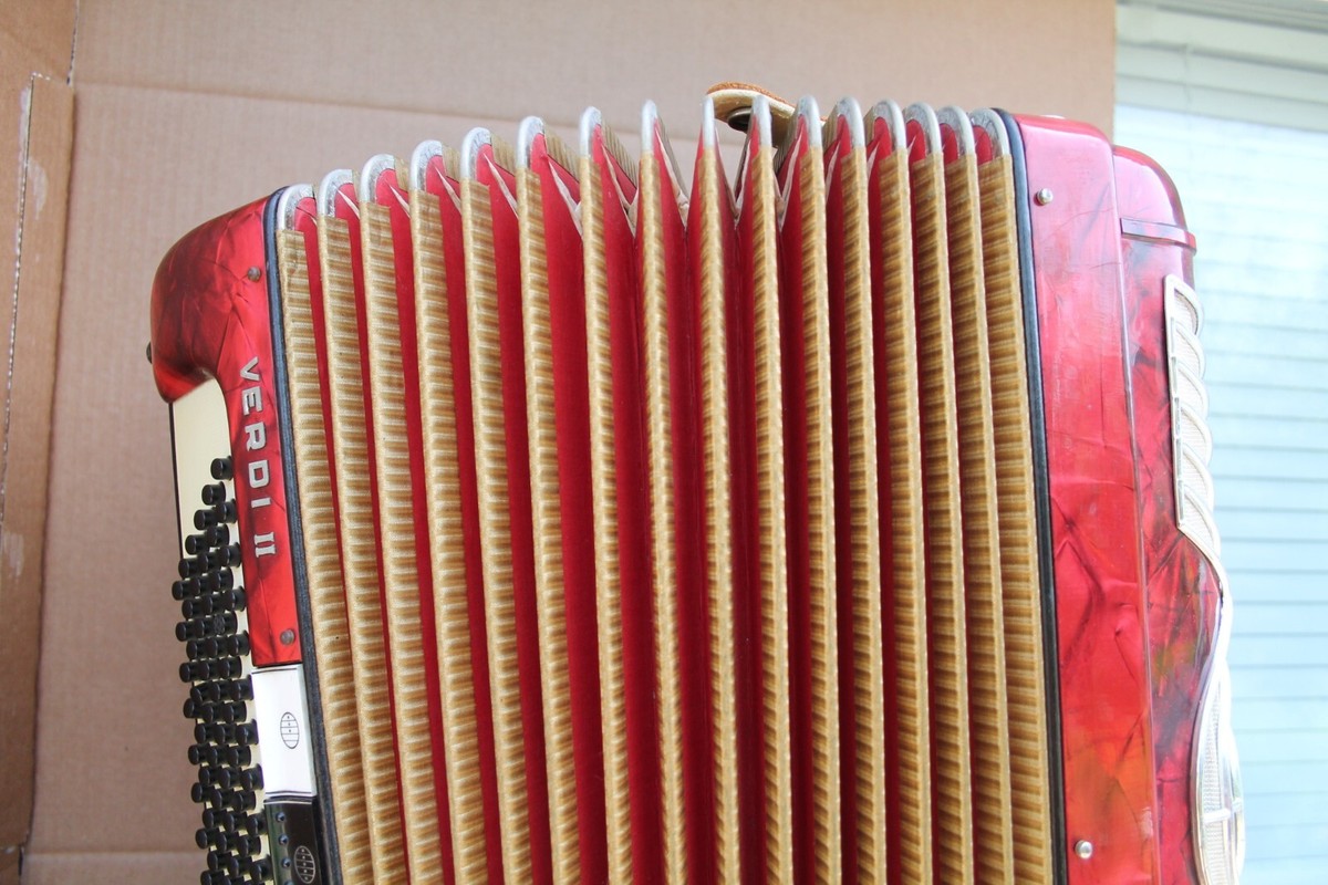 Germany made accordion ''Hohner Verdi II'' /96 basses/ | eBay