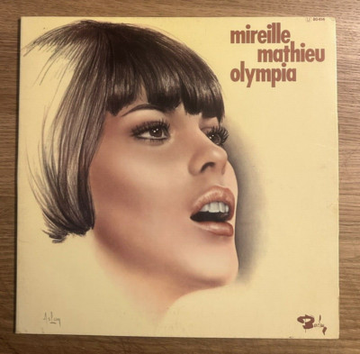LP - Mireille Mathieu   Olympia- Pop - Chanson