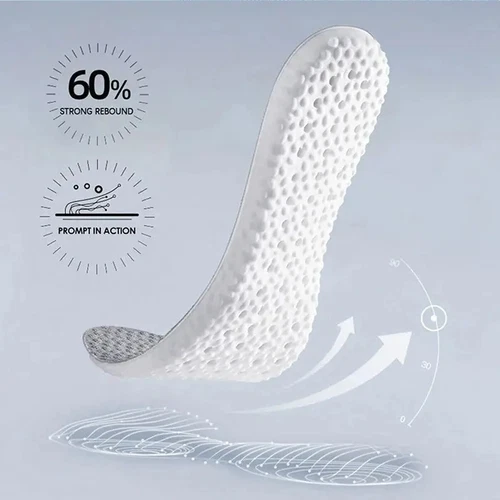 Memory Foam Insoles Inner Sole Insert Air Cushion Foot Shoe Pads Increase Height - Picture 5 of 17