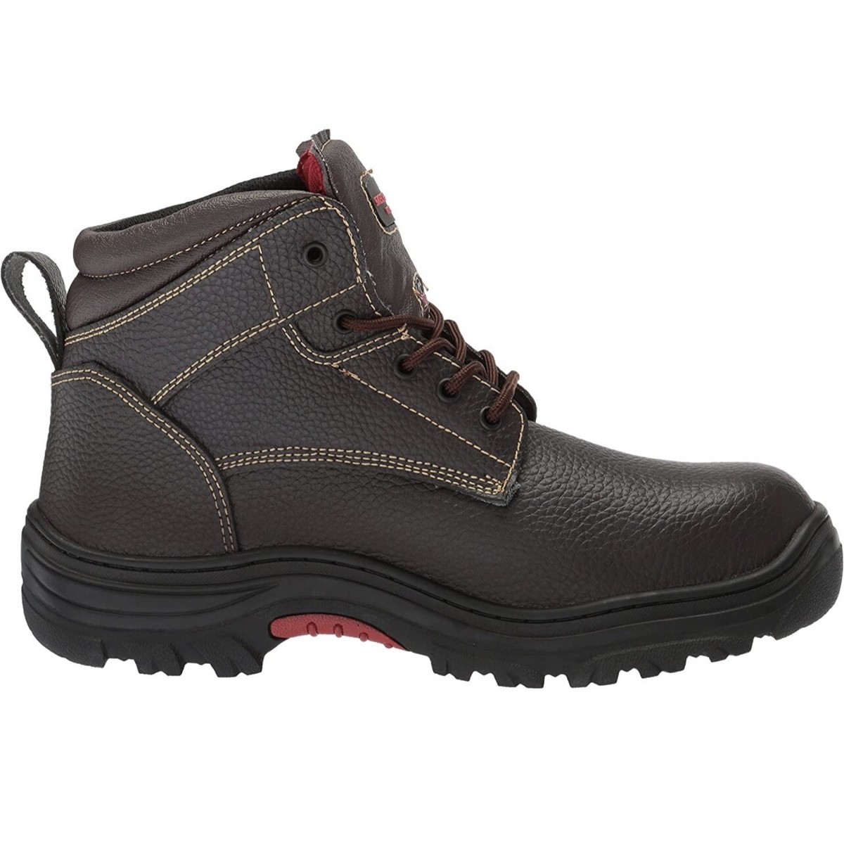 Skechers Men\'s Burgin Tarlac Steel Toe Work Boot Style 77143 BRN Excellent Cond Amazon.com: Skechers for Work Men main image 3
