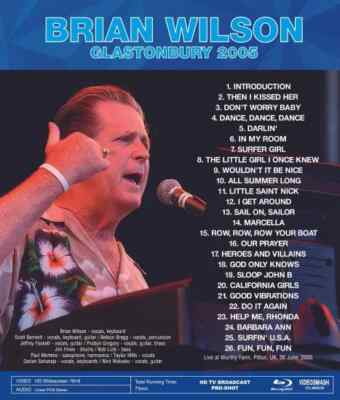 BRIAN WILSON / GLASTONBURY 2005 : HD REBROADCAST EDITION 2025