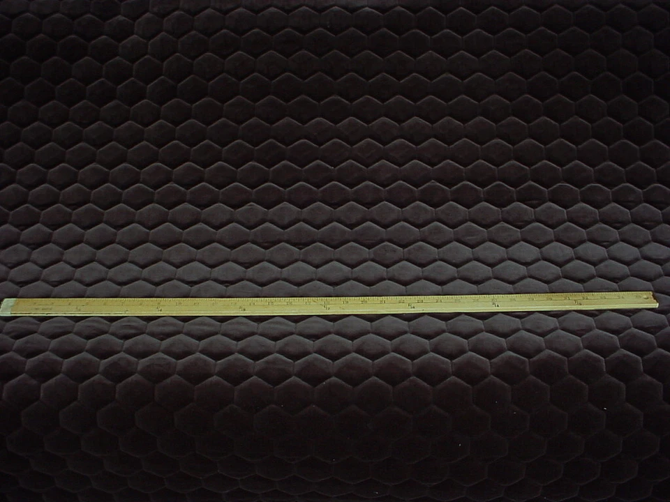 Tecido para estofados 6Y Romo Kirkby K5149 Cloud Espresso veludo matelasse cortina - Imagem 4 de 4