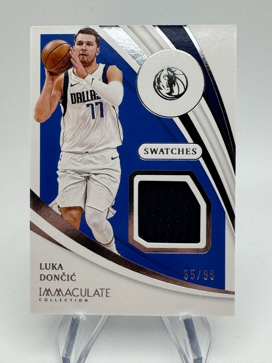 2020-21 Immaculate Collection LUKA DONCIC Swatches Patch /99 2020-21 Immaculate Collection LUKA DONCIC Swatches Patch /99
