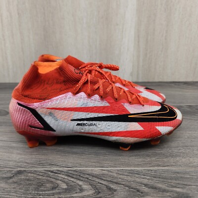 Nike Mercurial Superfly 8 Size 8 Elite CR7 Fg Chile Red Black