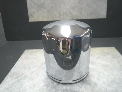 Amsoil EAOM122C Chrome Motorcycle Oil Filter - Made in USA - Ships Fast!
