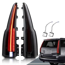 2x TailLights LED Rear Brake Lights Lamps Escalade Style For 2015-2020 GMC Yukon