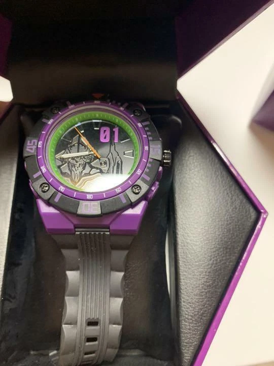 Evangelion Wrist Watch Unit 01 Model USJ Limited Universal Studios Japan JP