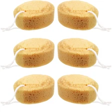6 Pieces Foam Body Sponge Soft Exfoliating Bath Sponge Shower Sponge