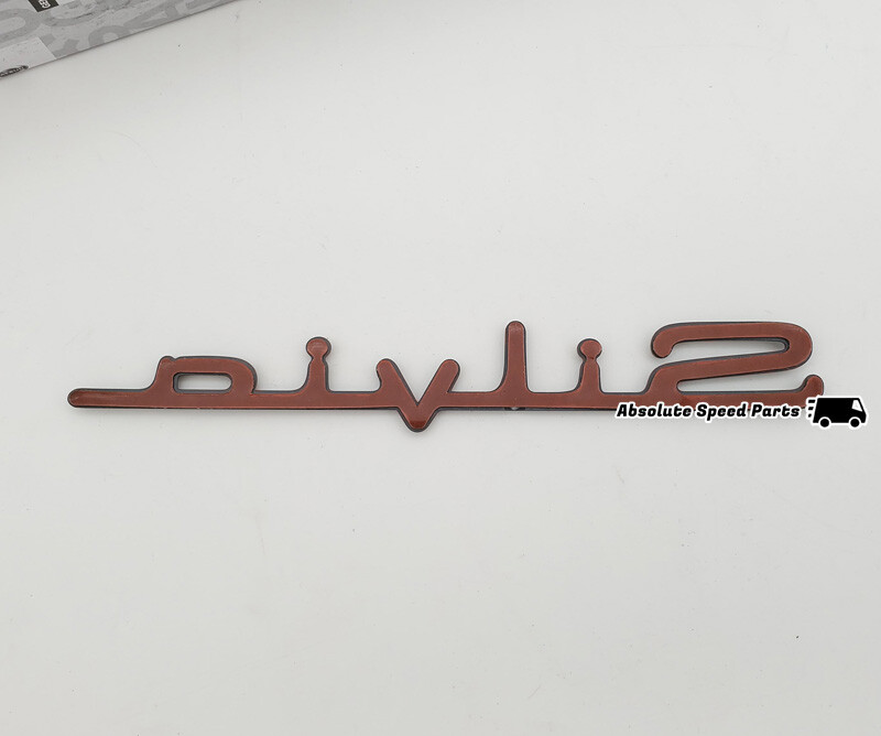 Nissan S14 Silvia JDM Black Trunk Rear Emblem 240sx 84895-65f60