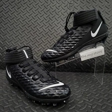 Nike Force Savage Pro 2 Black Anthracite Football Cleats AH4000-002 Mens Sz 12