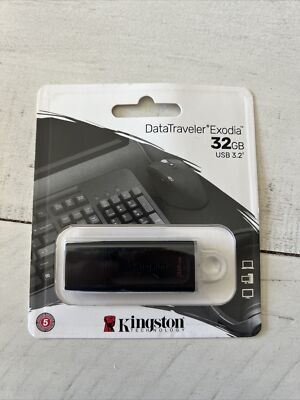 Kingston DataTraveler Exodia 32GB USB 3.2 Flash Drive