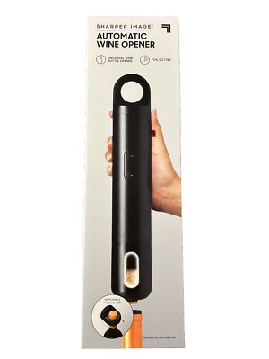 Sharper Image Automatic Wine Opener + Removeable Foil Cutter *NEW*