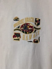 Waikiki Beach Hawaii Souvenir Tee Vintage – Paradise Found Graphic