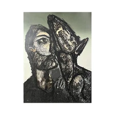 NELSON DOMINGUEZ CEDEÑO. Engraving. Serigraphy. Contemporary Art. Cuban art.