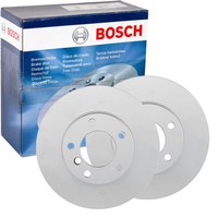 2X Bosch Bremsscheiben Ø296Mm Vorne Passend FÜR Bmw 5
