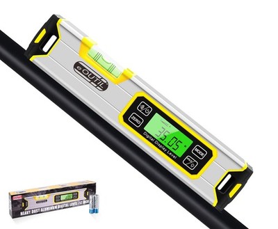 Digital Level and Protractor, 12 Inch IP54 Protected Electronic Bub... Fast Ship
