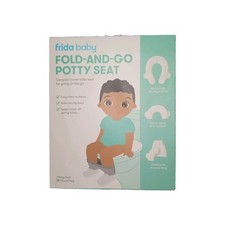 Frida Baby Fold-and-Go Portable Potty Seat for Toilet Foldable Travel Potty New