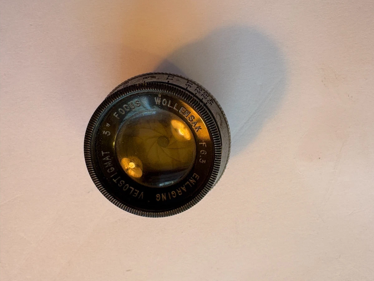 Wollensak Fixed/Prime Vintage Camera Lens for sale | eBay
