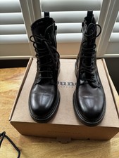 Dune Patley Brown leather Short Boots AW25 - UK Size 7