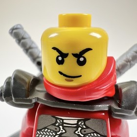 LEGO Ninjago Kai Minifigure Stone Armor Rebooted Njo0186 Authentic Genuine RARE