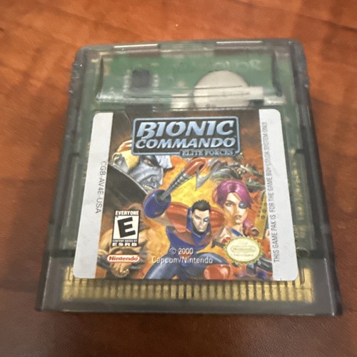 Bionic Commando: Elite Forces (Nintendo Game Boy Color) Tested ...