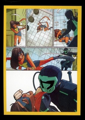 MS MARVEL vs DISCORD 2021 Marvel Versus Sticker #106 *Qty