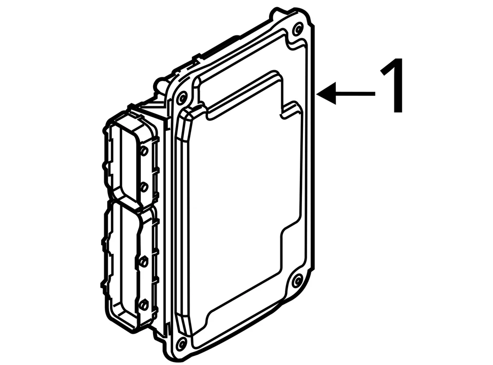 Engine ECM Electronic Control Module 1.6L Fits 14-15 FIESTA 2441424 Foto 4 de 4