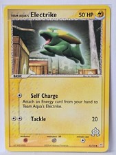 Team Aqua's Electrike 27/95 Ex Team Magma vs Team Aqua Regular on eBay